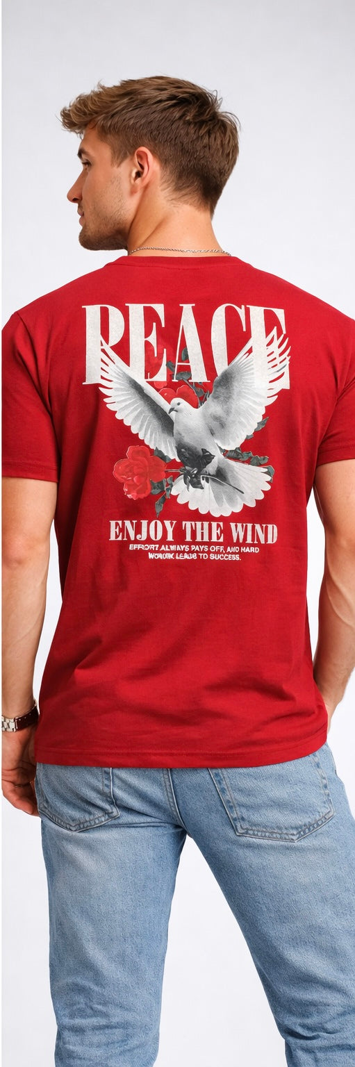 ROUND NECK GRAPHIC PRINT T-SHIRT