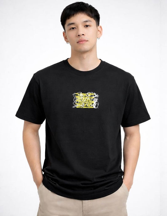 ROUND NECK GRAPHIC PRINT T-SHIRT