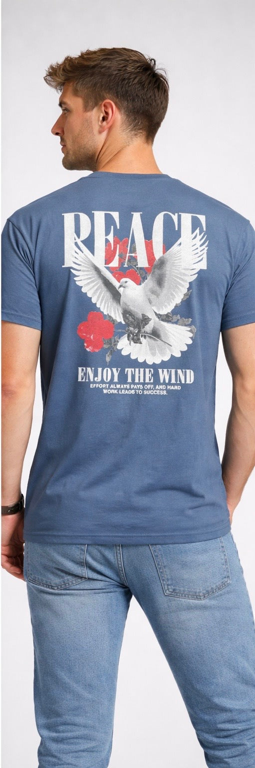 ROUND NECK GRAPHIC PRINT T-SHIRT