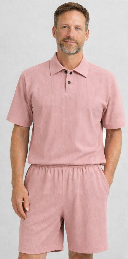 MEN’S TEXTURED CORD SET
