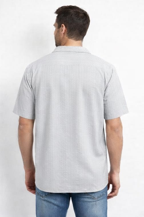 MEN’S JAQUARD OPEN SHIRTS