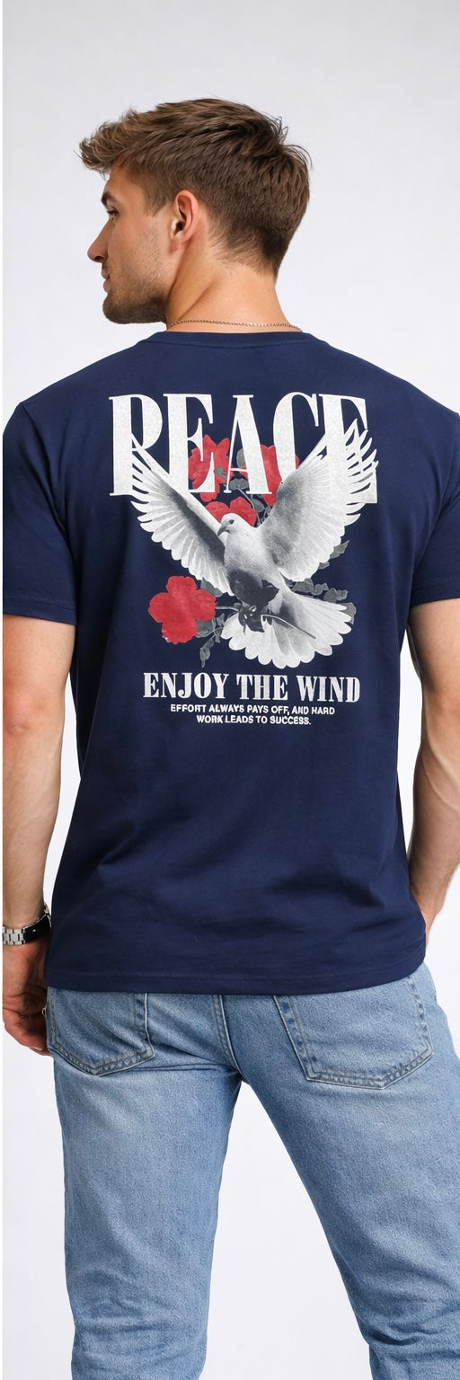 ROUND NECK GRAPHIC PRINT T-SHIRT