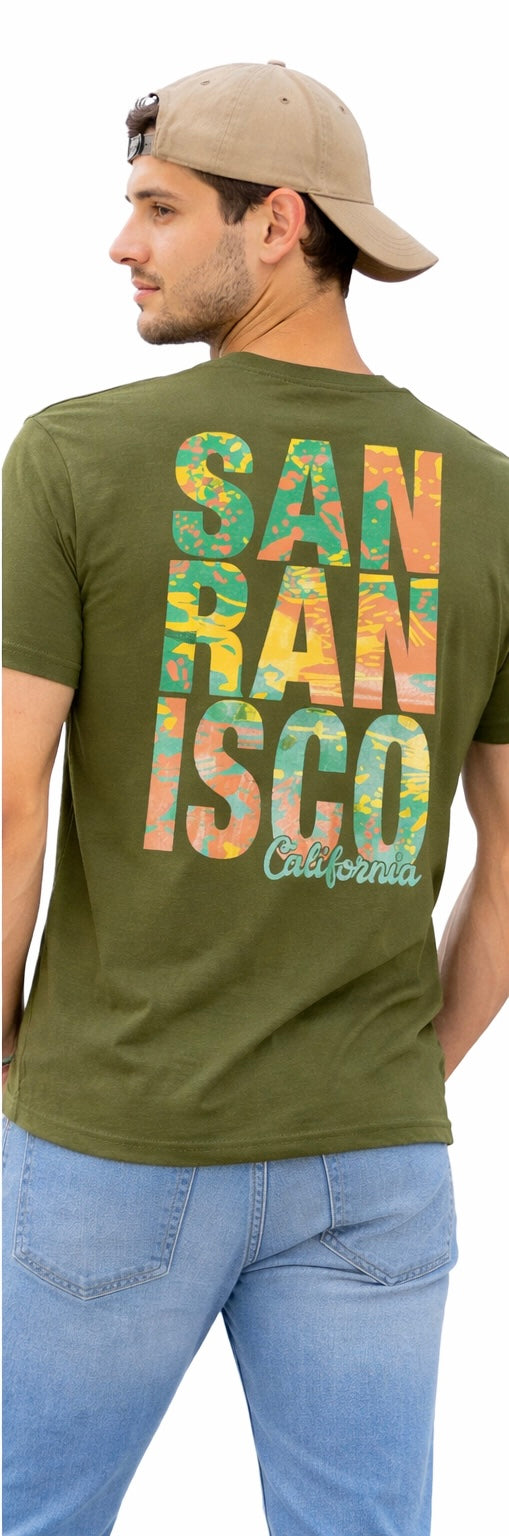 ROUND NECK GRAPHIC PRINT T-SHIRT