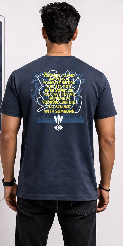 ROUND NECK GRAPHIC PRINT T-SHIRT